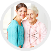 Caregiver and Elderly